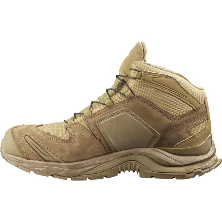 Botas Táticas Salomon Xa Forces Mid Feminino Marrom | PT S64127